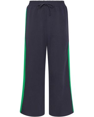 M Com Side Stripe Pants - Blue