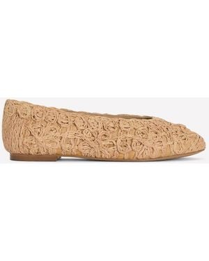 Boden High Cut Ballett Flats - Natur