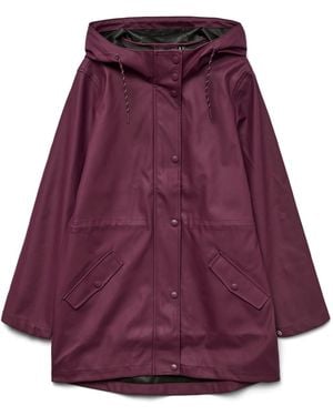 Vero Moda Vero Moda Water Resistant Jacket - Purple