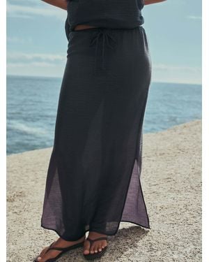 Next Column Skirt - Blue