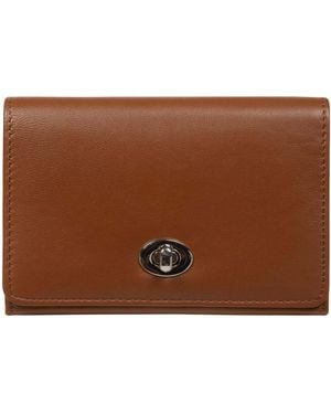 Pure Luxuries Amber Leather Purse - Brown
