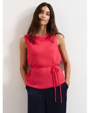 Phase Eight Hazel Silk Blouse - Red