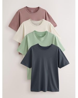Next T-Shirts Im 4Er-Pack3X-Large - Mehrfarbig