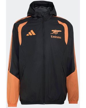 adidas Arsenal Fc 26/27 Tiro All Weather Jacket - Black