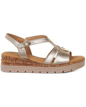 Gabor Sadie Wedge Heeled Sandals - Natural