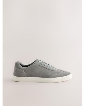 Next Suede Smart Sneakers - Gray