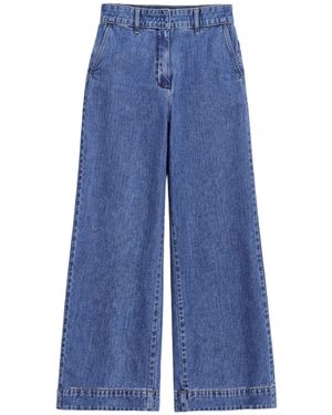 Ro & Zo Tencel Denim Tailored Jeans - Blue