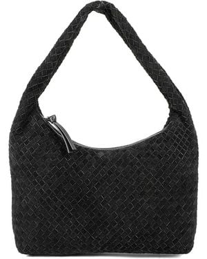 Jones Bootmaker Jones Bootmaker Waverely Leather Shoulder Bag - Black