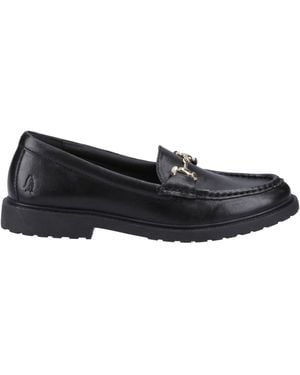 Hush Puppies Verity Snaffle Loafer Shoes - Black