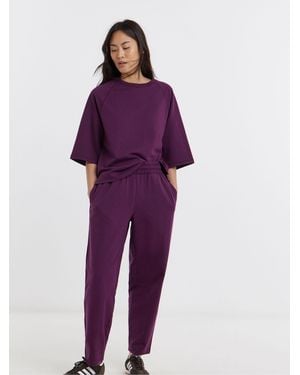 JD Williams Half Sleeve Sweatshirt - Purple