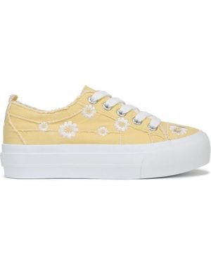 Blowfish Sadie-Sun 8 Regular Fit Lace-Up Sneakers - White