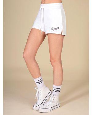 Pineapple Retro Shorts - White