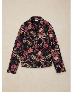 White Stuff Annie Jersey Shirt - Black