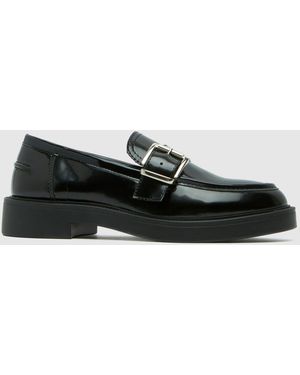 schuh Flieder Schnallene - Schwarz