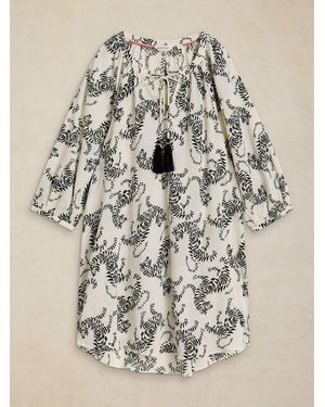 White Stuff Heidi Jerseykleid - Natur