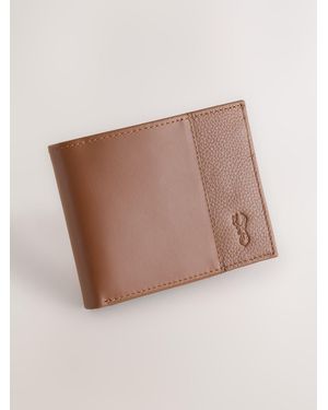 Next Leather Bifold Wallet - Natural