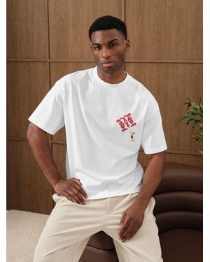 Mauvais Monogram Balloon Graphic T-Shirt - Brown