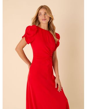 Nobody's Child Nobodys Child Naomi Midi Dress - Red