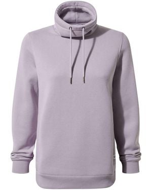 TOG24 Abigail Funnel Neck Sweatshirt - Purple