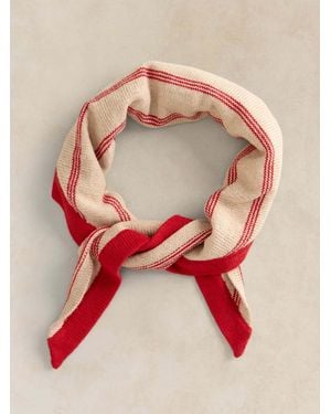 White Stuff Eve Triangle Scarf - Red