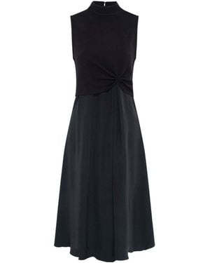 Gina Bacconi Ashlee Midi Dress - Blue