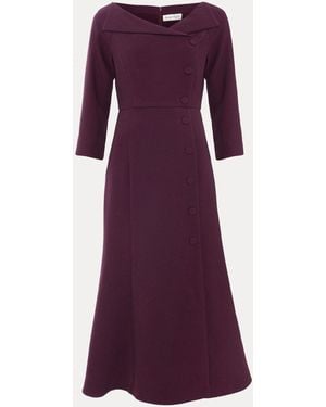 Phase Eight Petite Sienna Dress - Purple