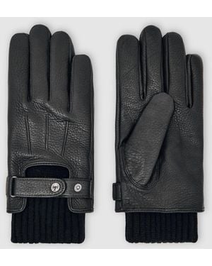 Reiss Sanford - Black Gloves, L