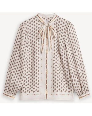 Hobbs Iva Blouse - Natural
