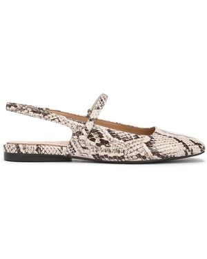 Naturalizer Connie Wide Fit Slingback Shoes - White