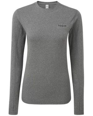 TOG24 Snowdon Thermal Crew Neck Base Layer - Gray
