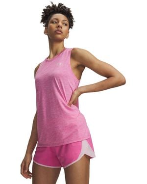 Under Armour Dark Tech Twist Vest - Pink