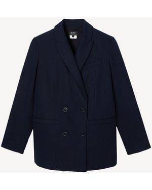 A.P.C. A. P.C. Lucy Jacket - Blue
