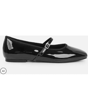 SIMMI Diana Flat Shoes - Black