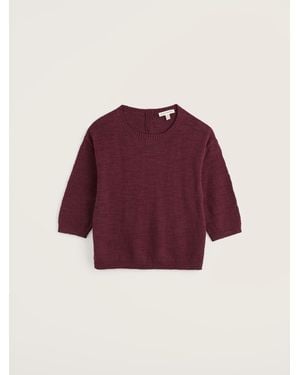 Seasalt Cornwall Knavock Jumper Plain - Red