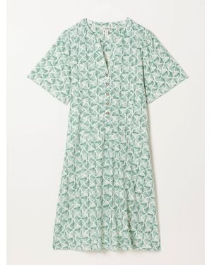 FatFace Fatface Maggie Petite Jersey Dress - Green
