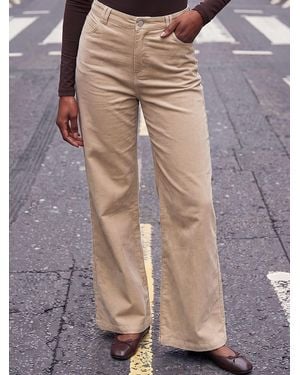 Roman Petite Cord Pants - Brown