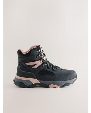 Next Forever Comfort Waterproof Lace Up Walking Boots - Blue