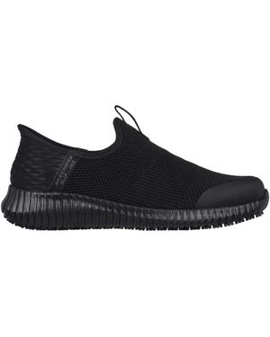 Skechers Cessnock Gwynedd Work Shoes - Black
