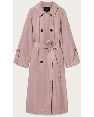 AllSaints Allsaints Lizie Trench Coat - Pink