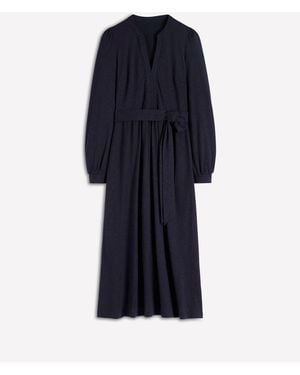 Boden Naomi Long Sleeve Midi Dress - Blue
