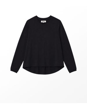 Ro & Zo Hi-Lo Hem T-Shirt - Blue