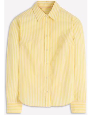 Boden Sienna Cotton Shirt - Yellow