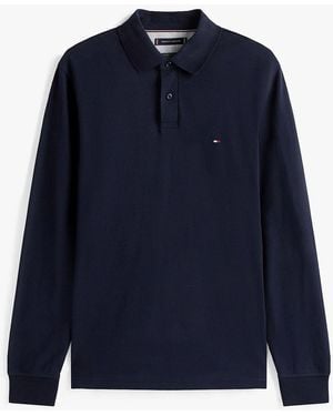Tommy Hilfiger Sky 1985 Regular Fit Long Sleeve Polo Shirt - Blue