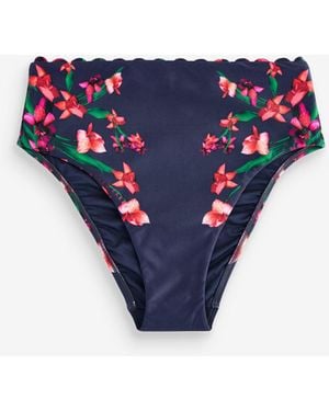 Ted Baker Scallop Edge Briefs - Blue