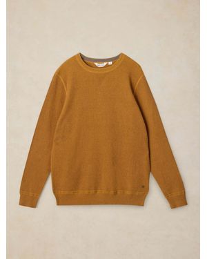 White Stuff Attadale Crew Neck Sweater - Natural