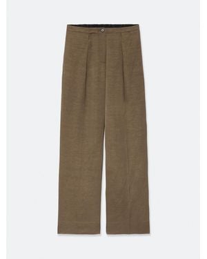 AllSaints Allsaints Leonie Satin Pants - Green