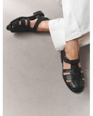 Next Forever Comfort Fisherman Sandals - Black