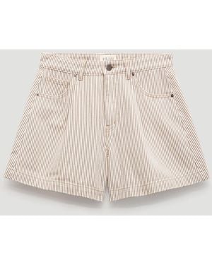 Hush Larissa Jeansshorts - Natur