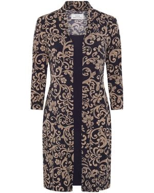 Gina Bacconi Patsey Mock Dress And Jacket - White