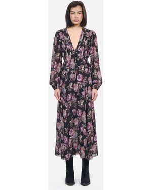 The Kooples Floral Maxi Dress - White